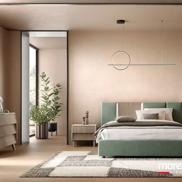 Camera Aurora con letto Puzzle